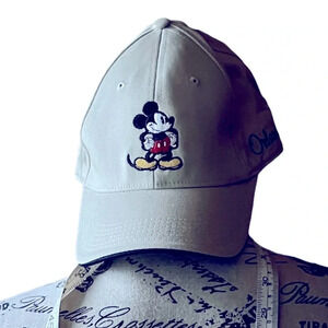 Mickey Mouse Canvas Hat Walt Disney World One Size Cotton Dominican Republic